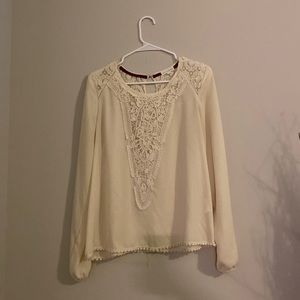 Cream Blouse